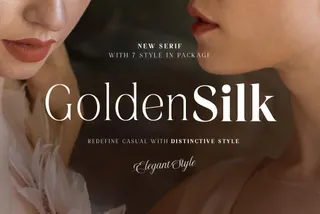 Golden Silk — Elegant Serif Family