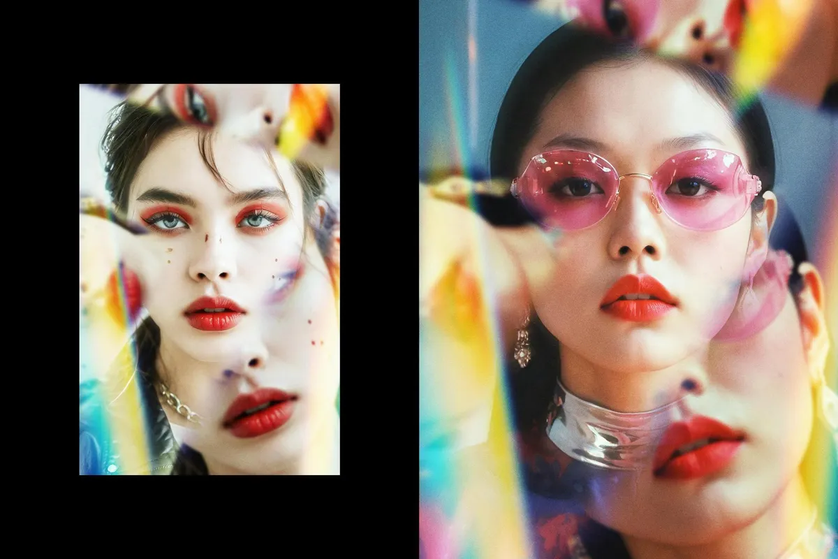 Bright Prismatic Photo Effect