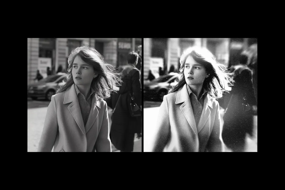 Old Cinema Blur Effect