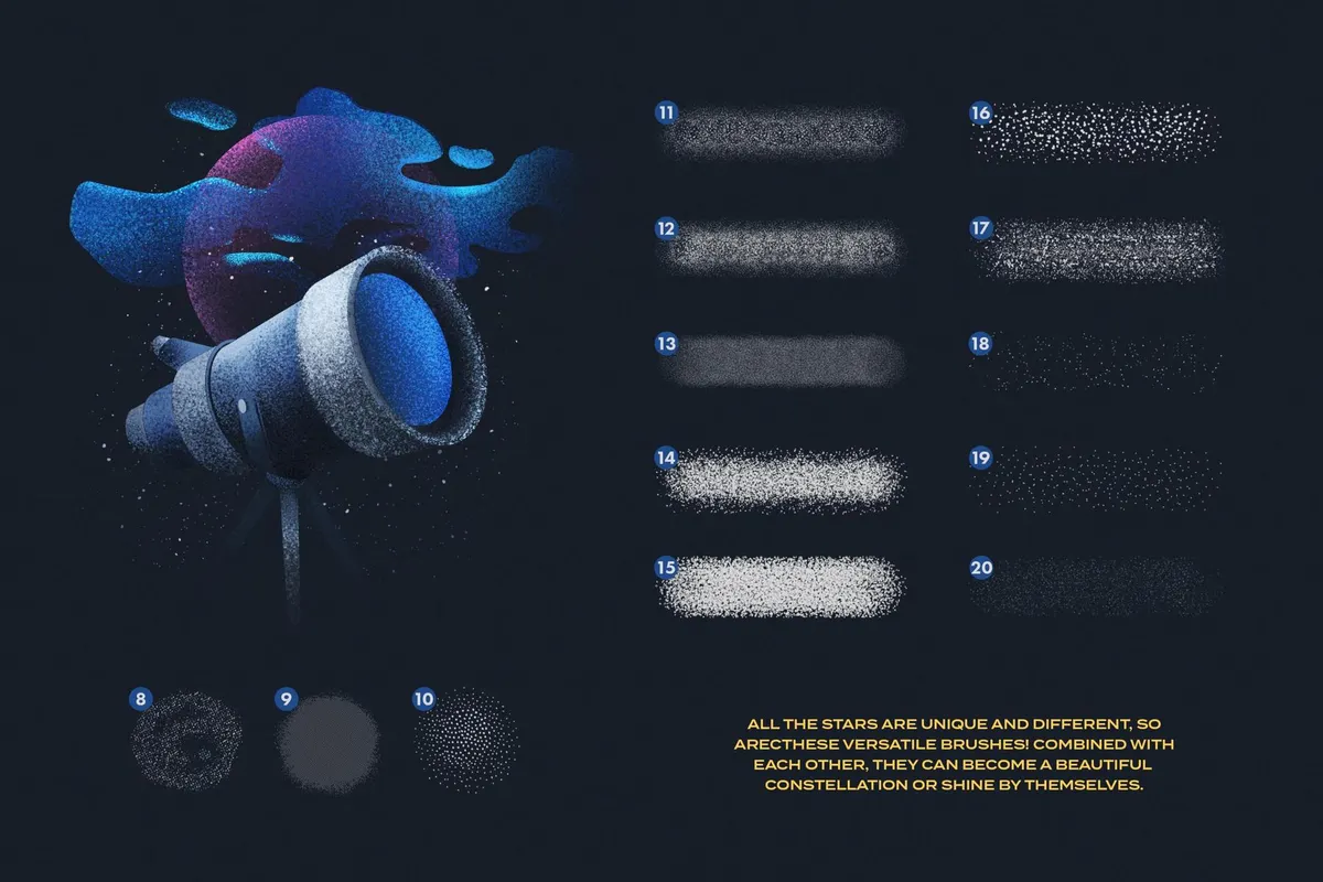 Shader Invader Brushes