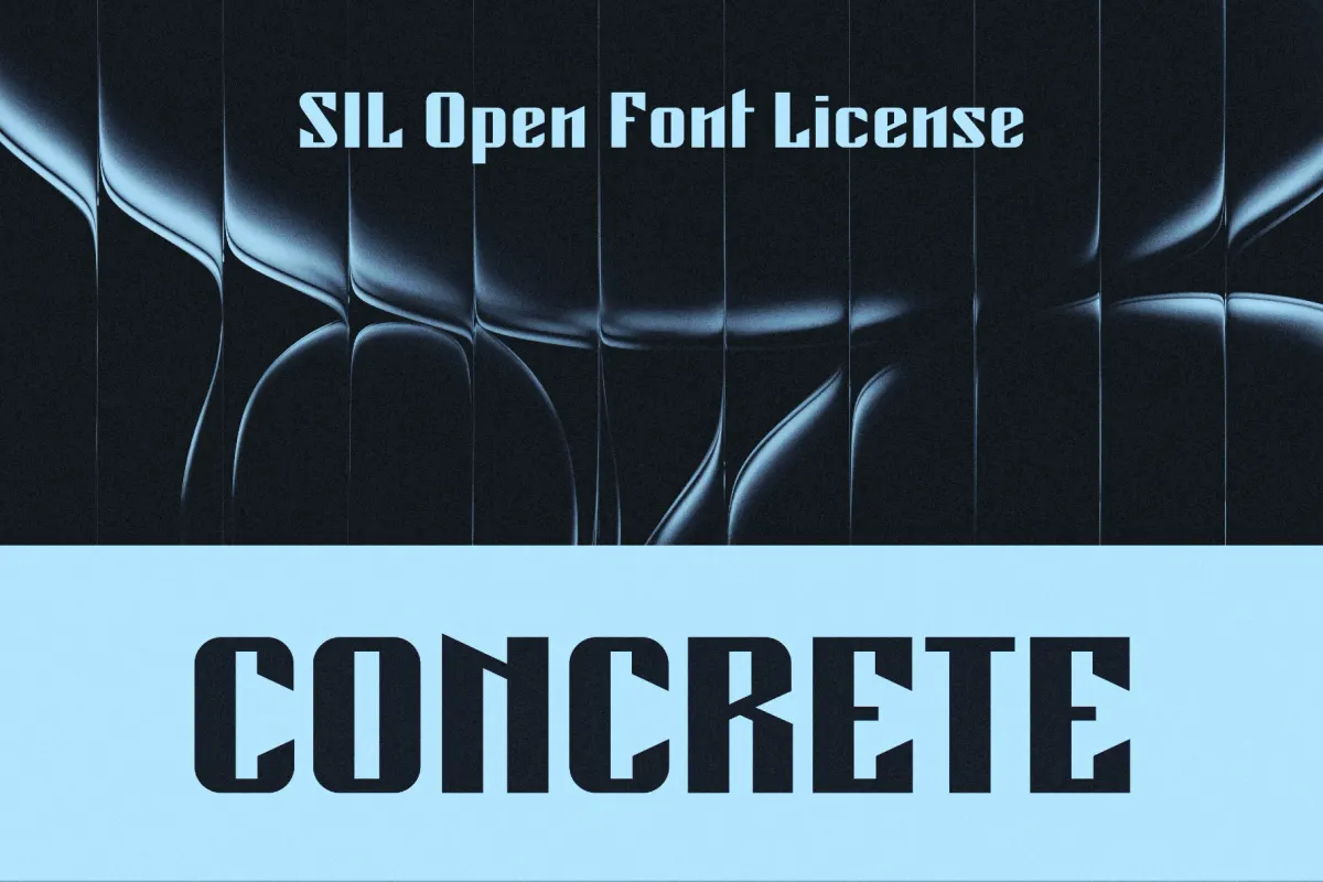 Concrete Font
