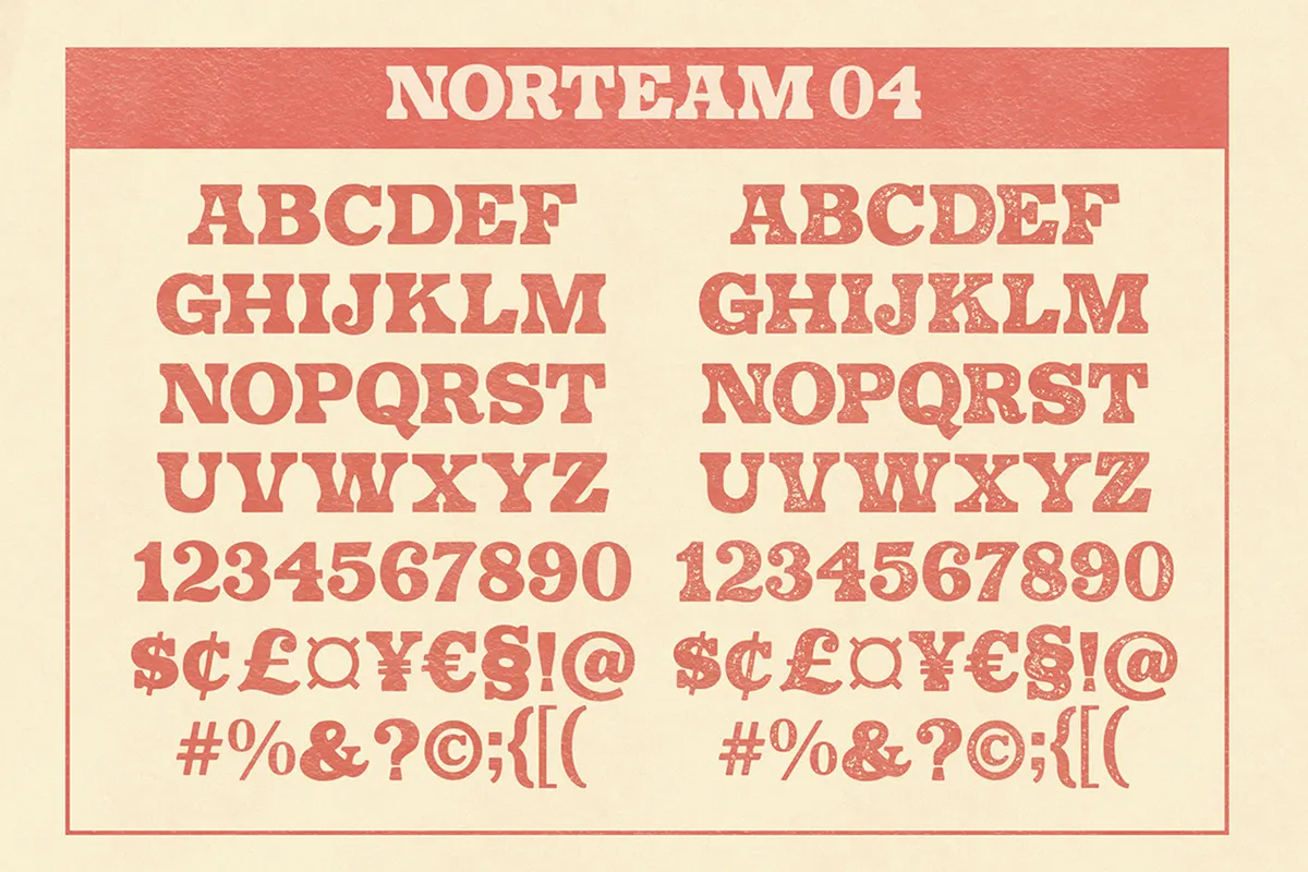 Norteam | Font Collection