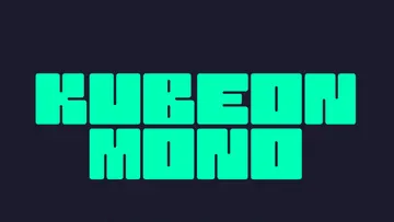 Kubeon Mono Font