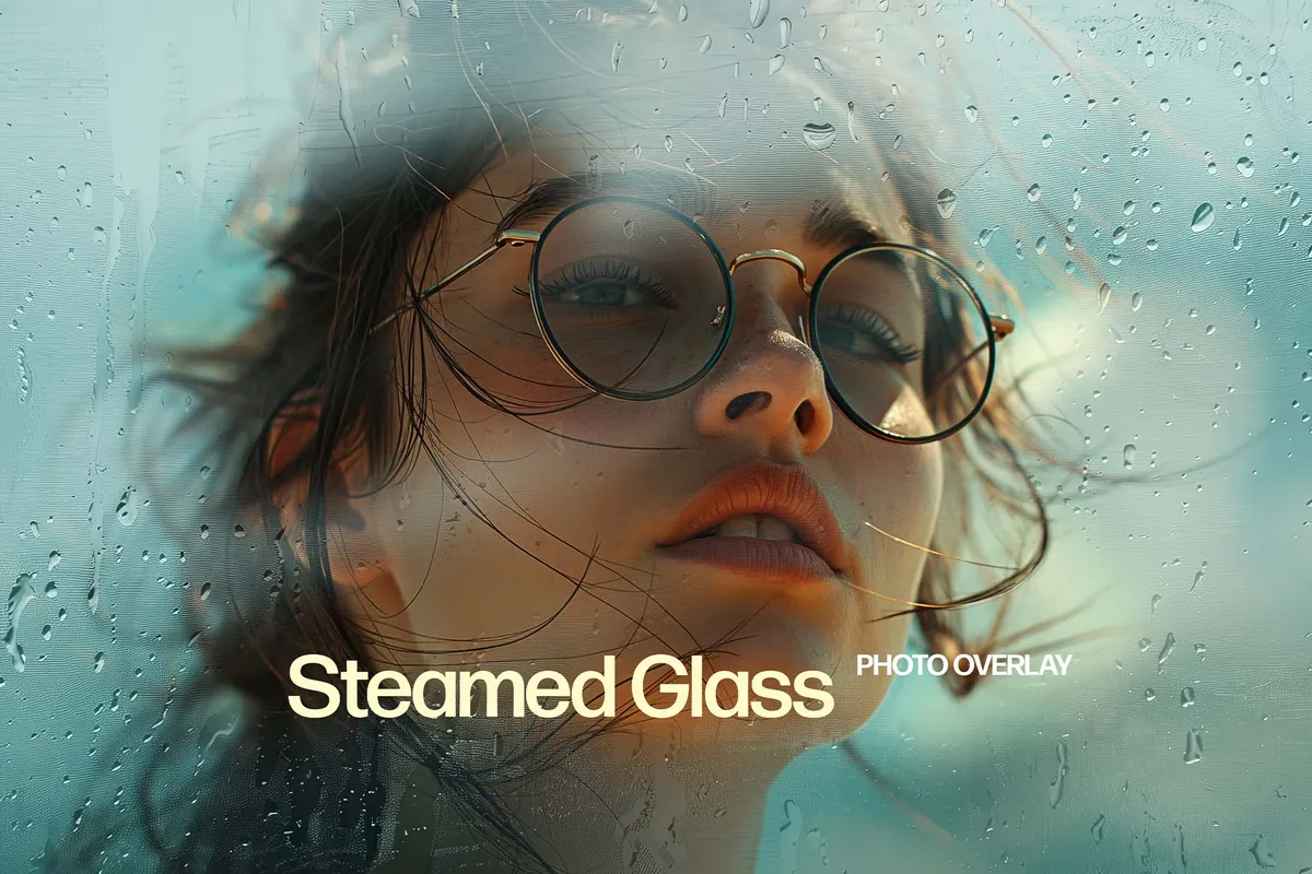 Steamed Glass Overlay Photo Effect