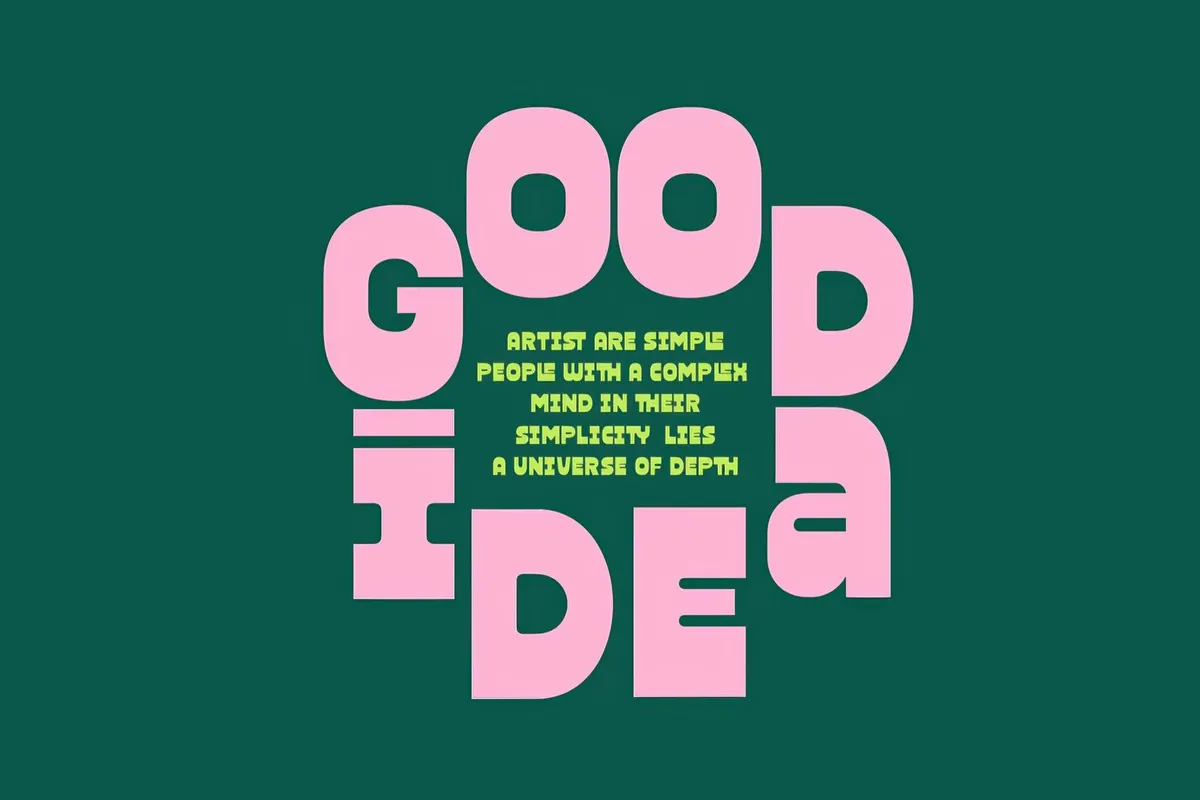 Stugard — Bold Reverse Font