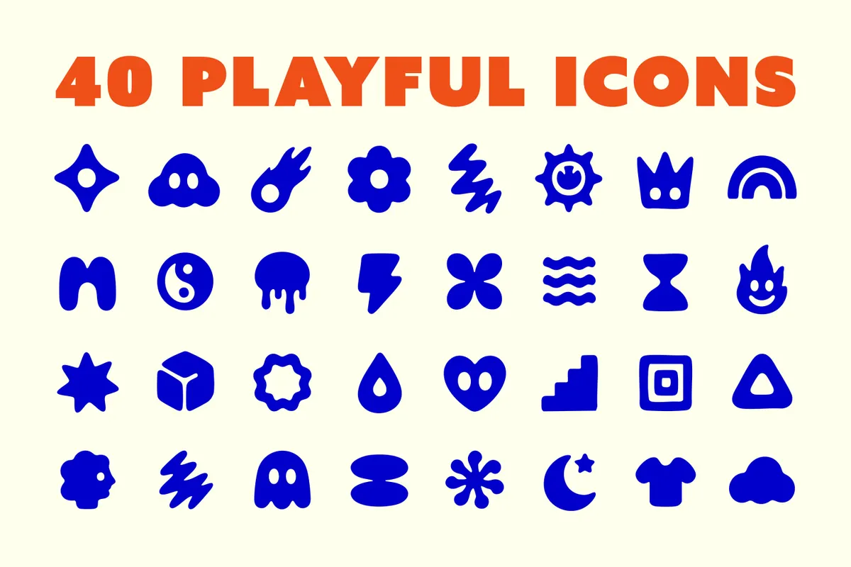 Playful Y2K Icons