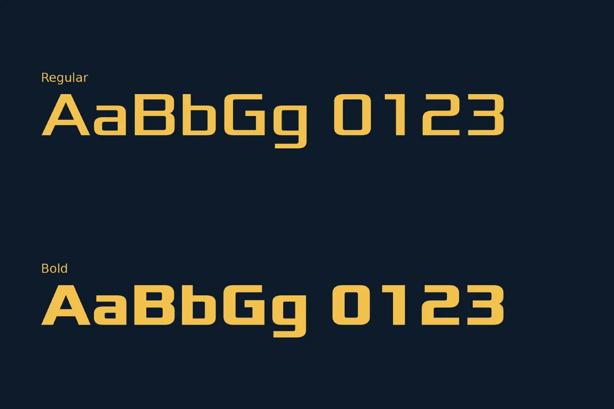 Xolonium - 90s Sci-Fi Font