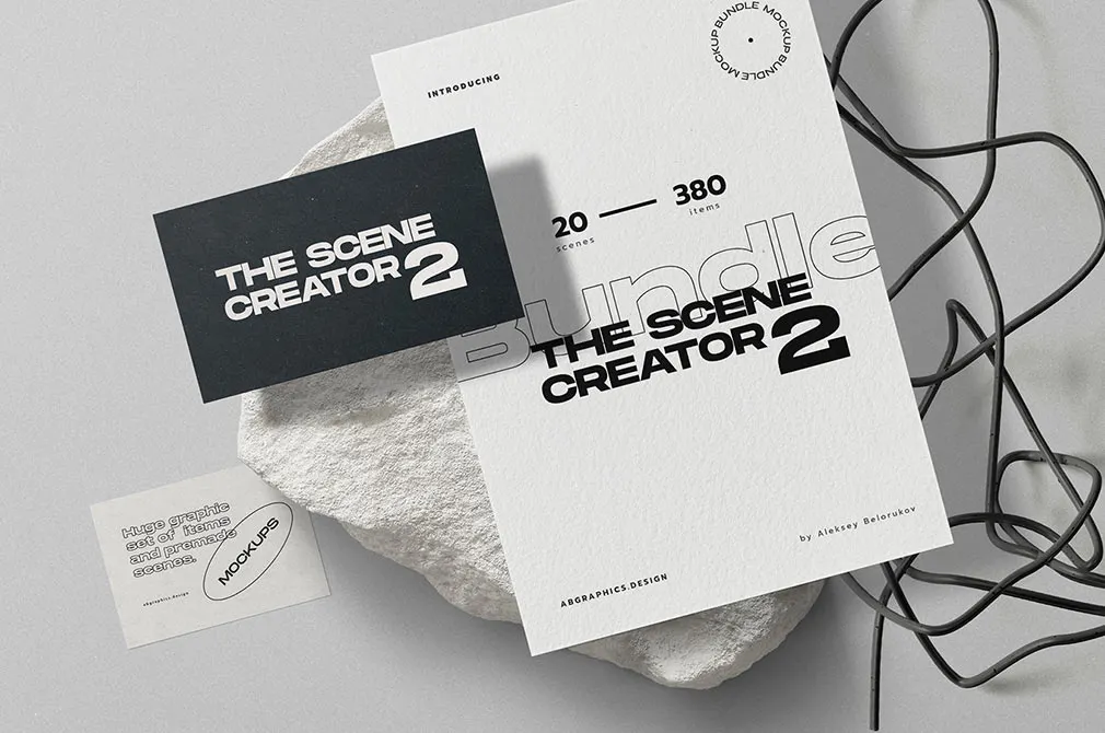Topview Stationery Mockups