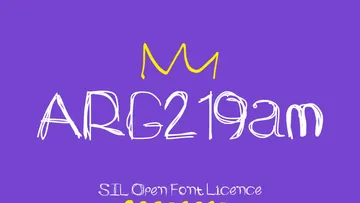 ARG219am Scribble Font