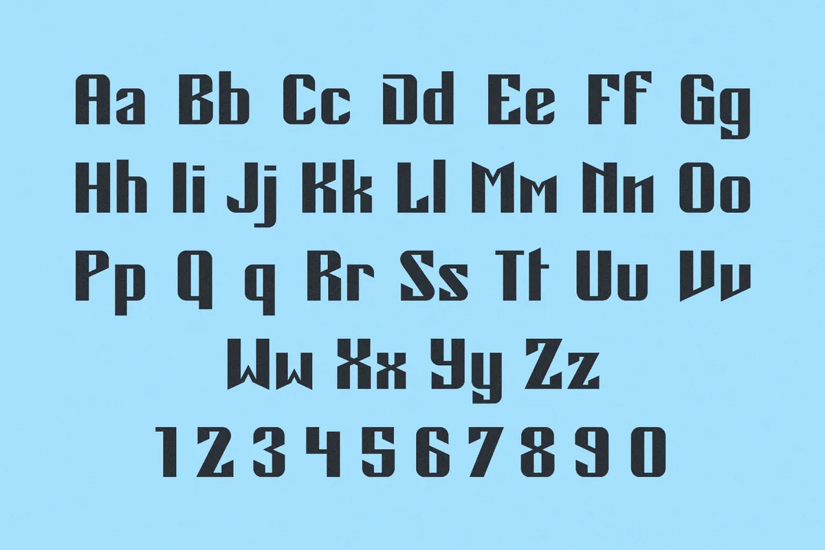 Concrete Font
