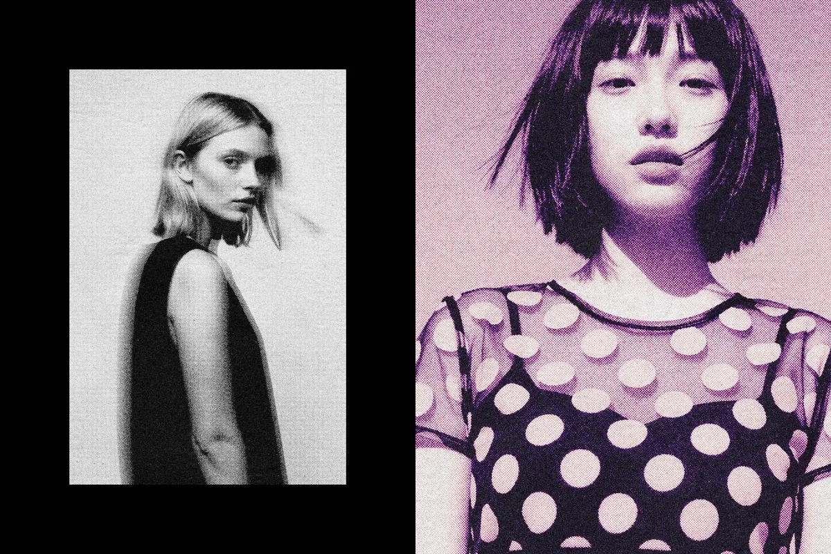 Grainy Halftone Print Photo Effect