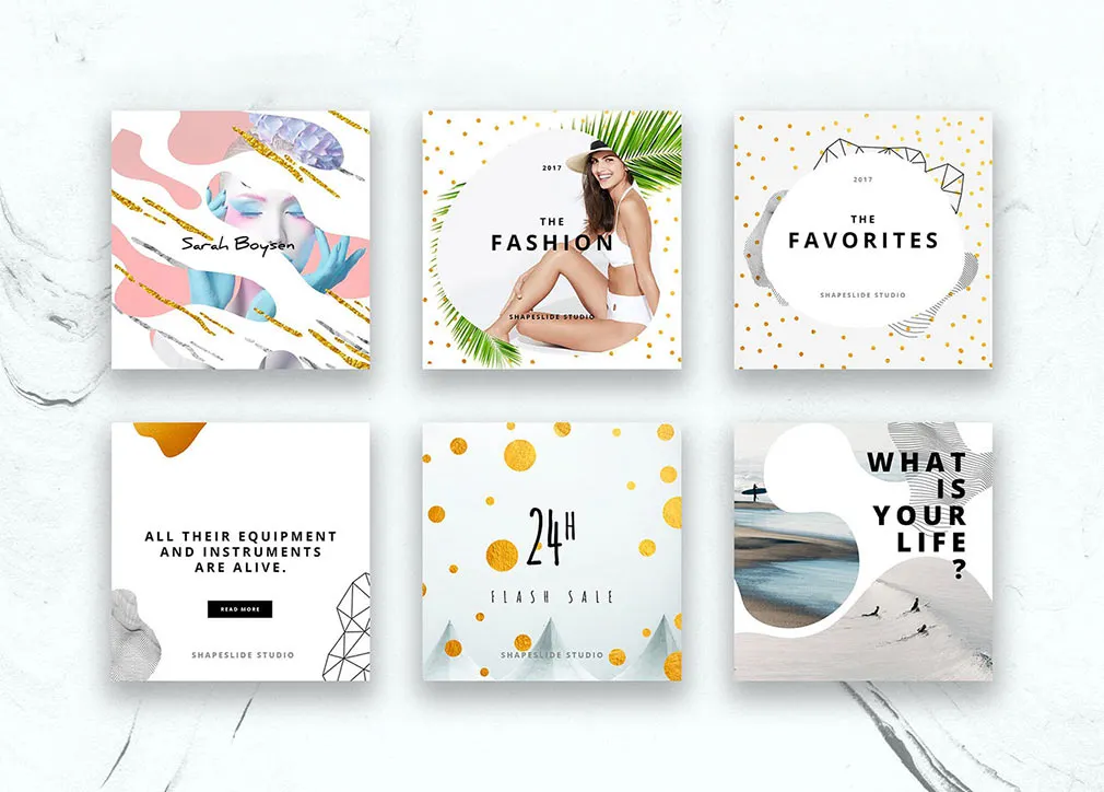 Animated Instagram Templates