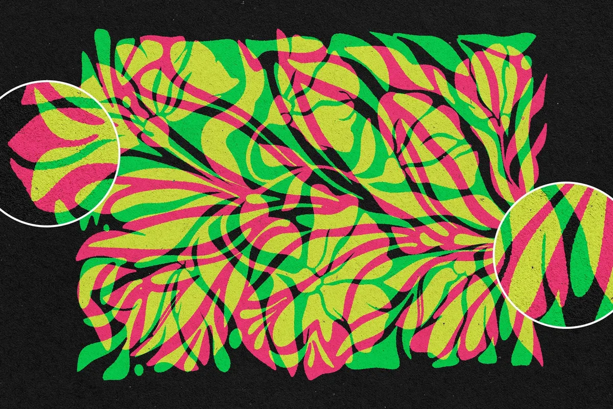 Toxic Vintage Overprint Effect