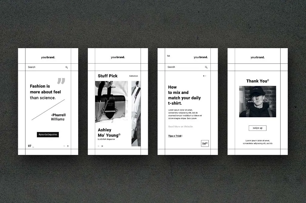 Kinetic Instagram Template