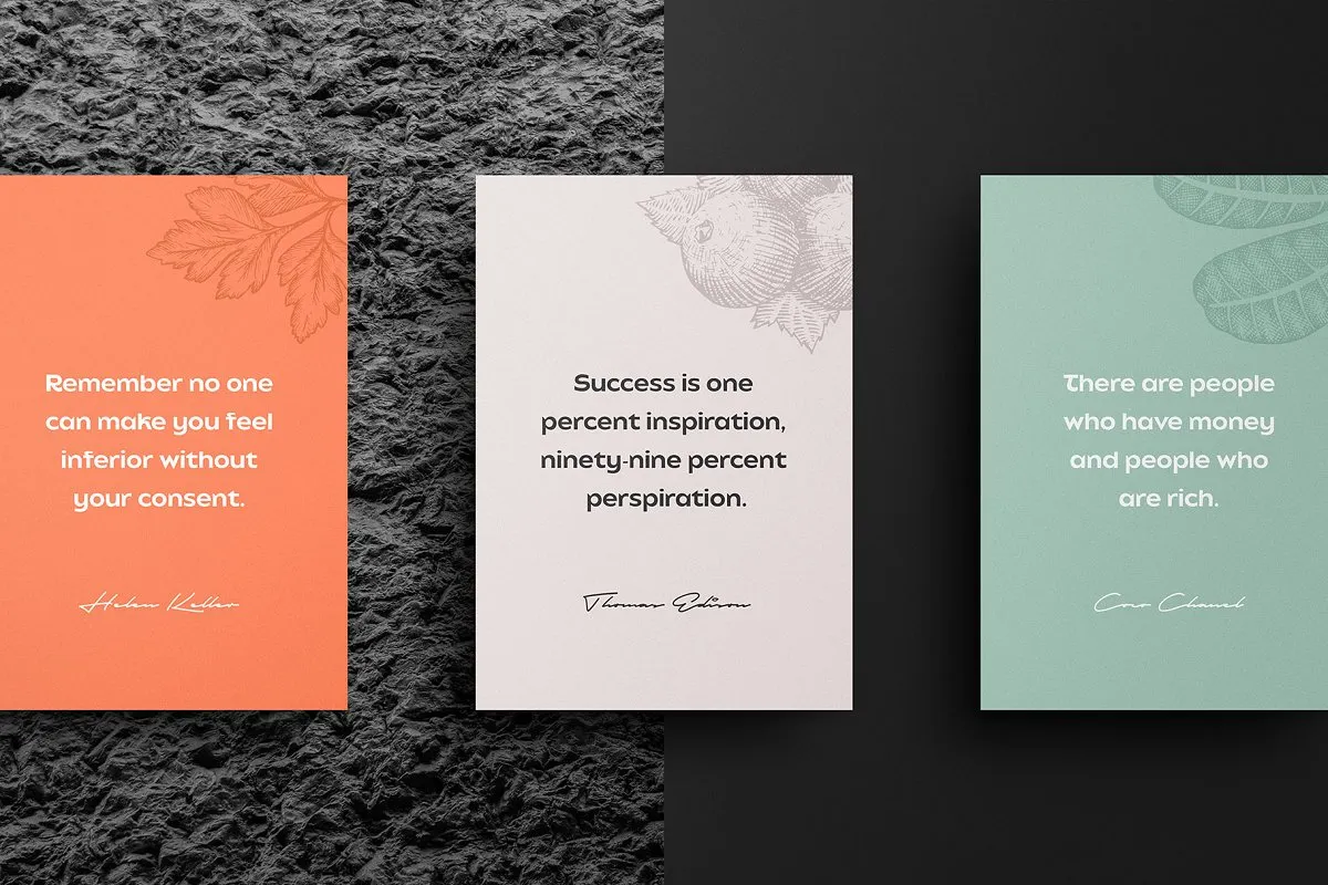 Solus Shadow Stationery Mockups