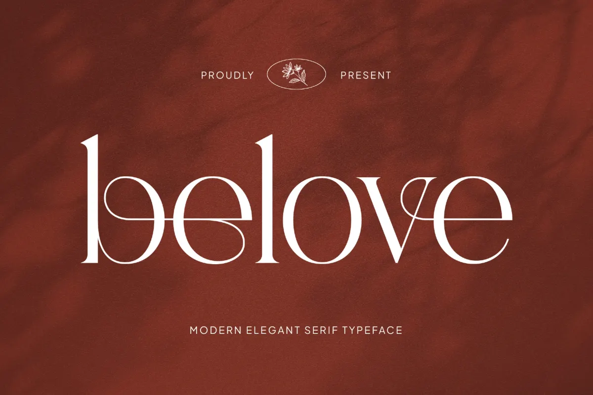 Belove – Modern Elegant Serif Font