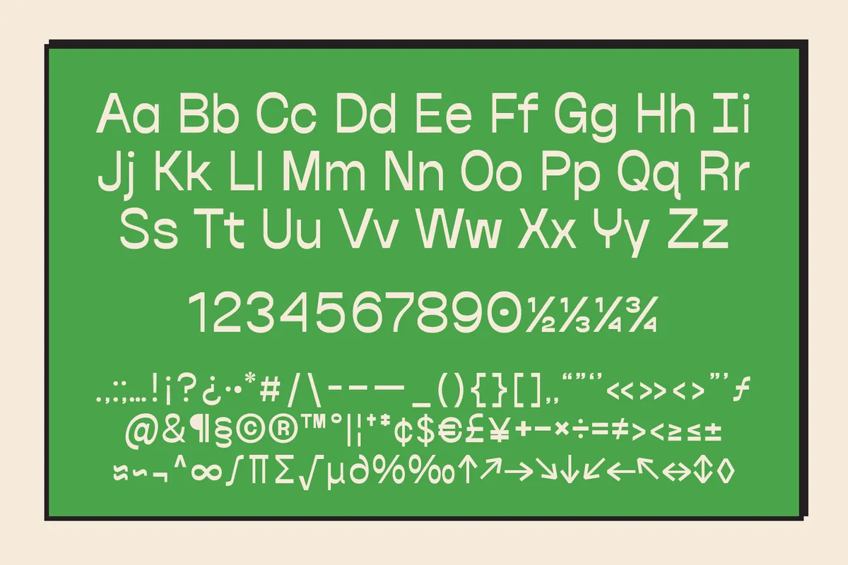 Mackerol - Bold Reverse Contrast Display Font
