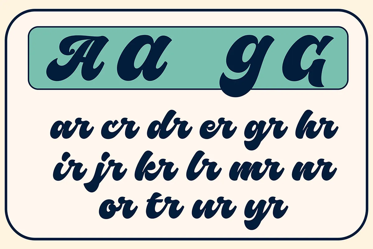 Klite Retro Script
