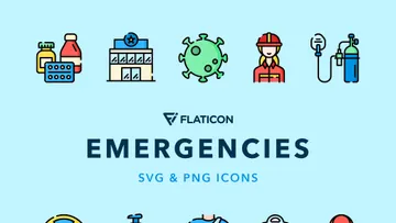 Emergencies Vector Icons