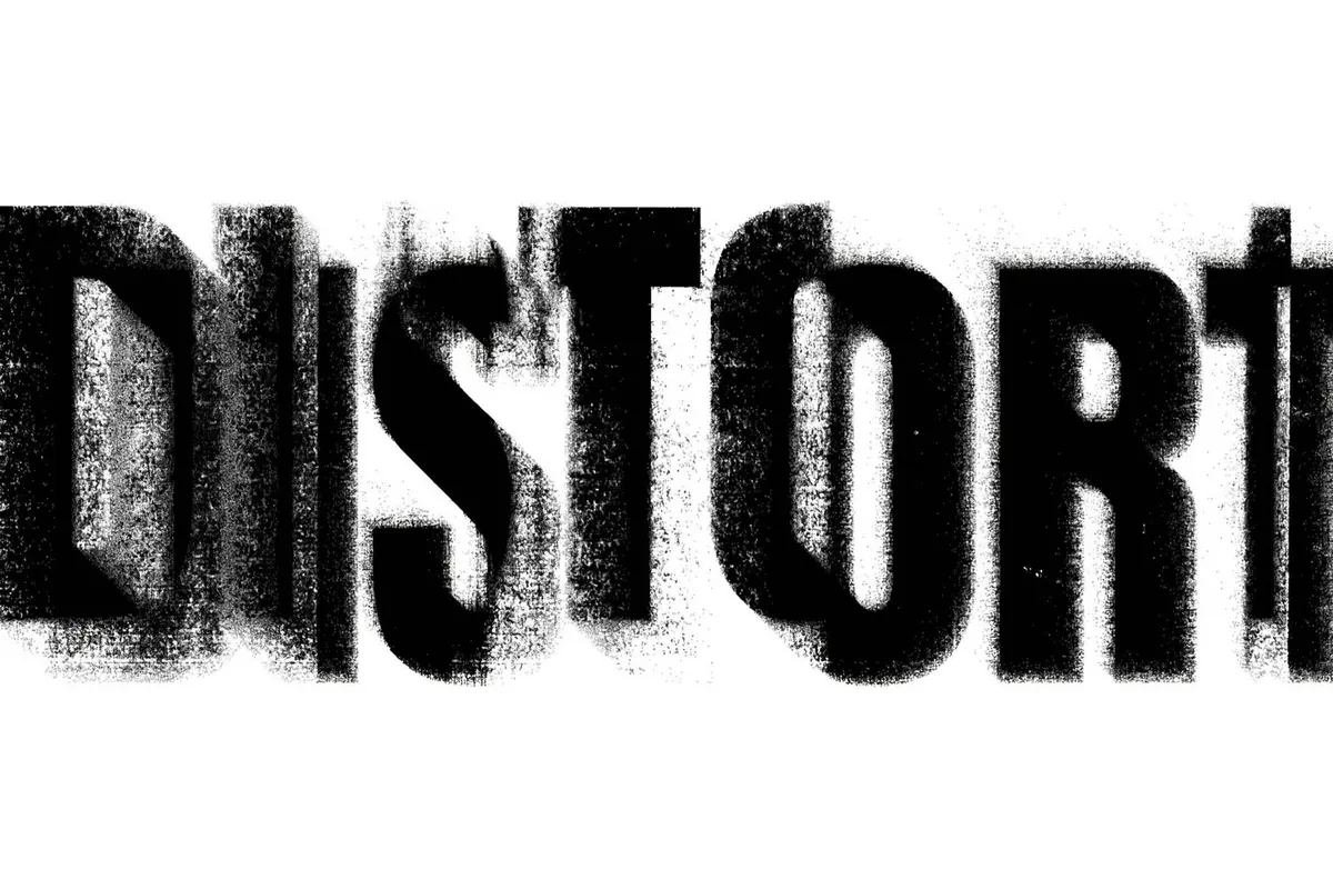 Sandy Distort Text Effect