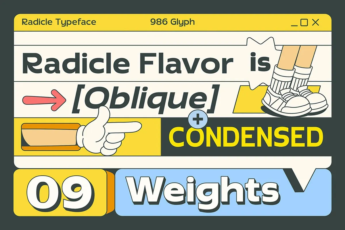Radicle Font Family