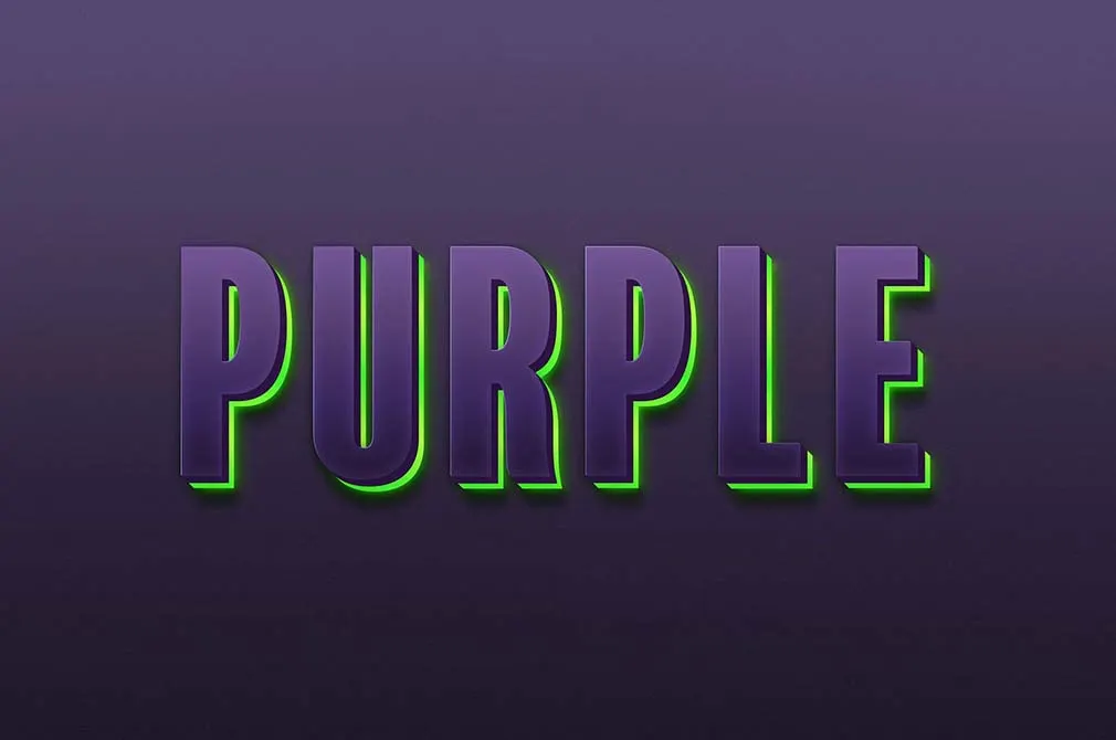 Neon Backlight Vector Text Effect