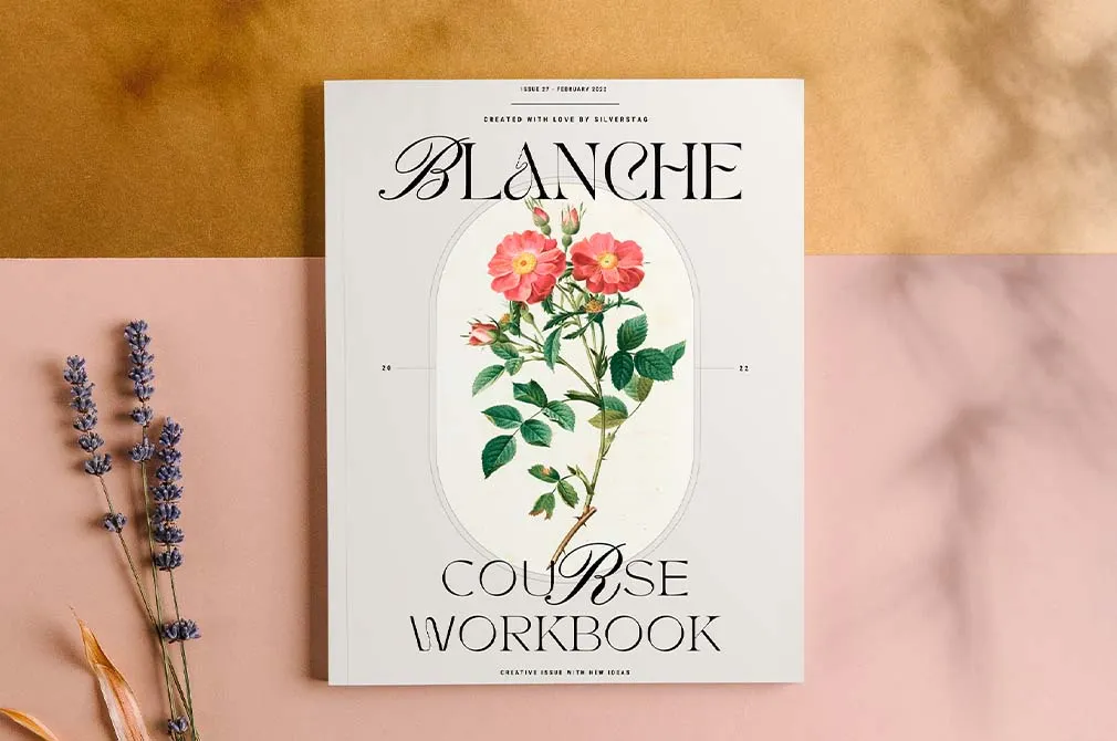 Blanche CANVA eBook/Magazine Creator
