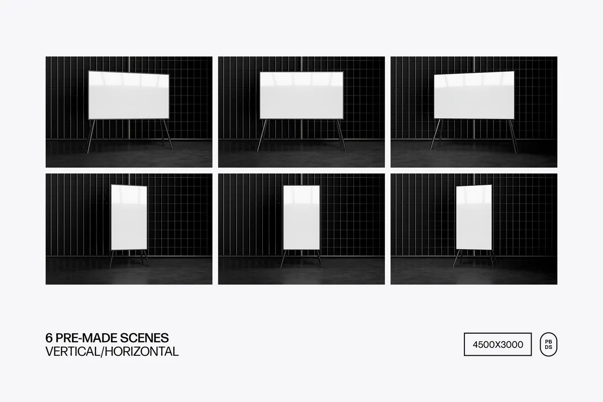 Industrial Screen Mockups