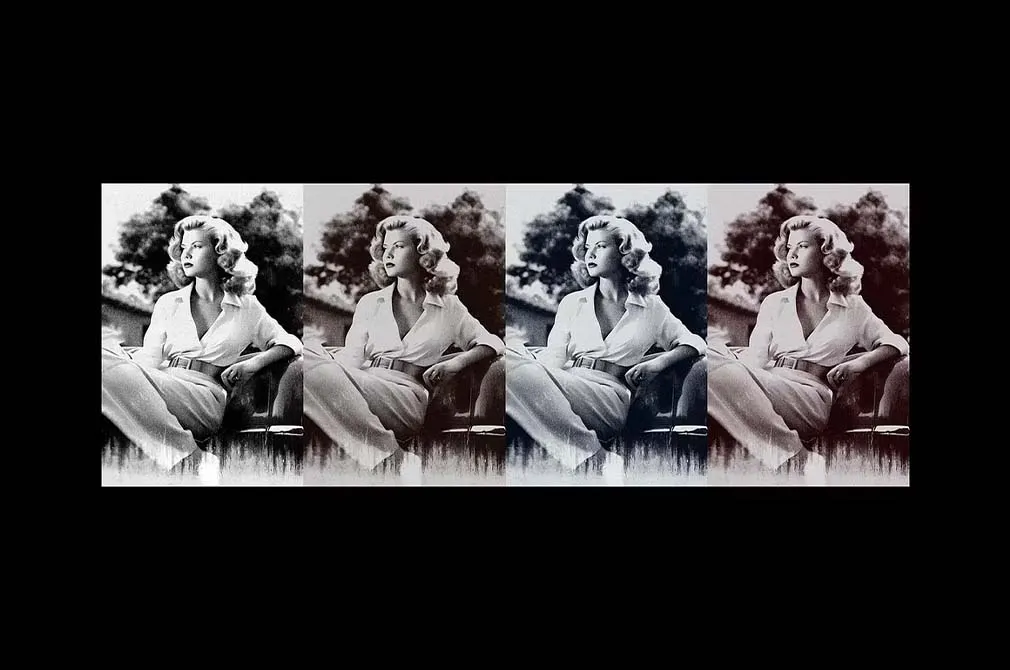 Retro Film B/W Photo Effect