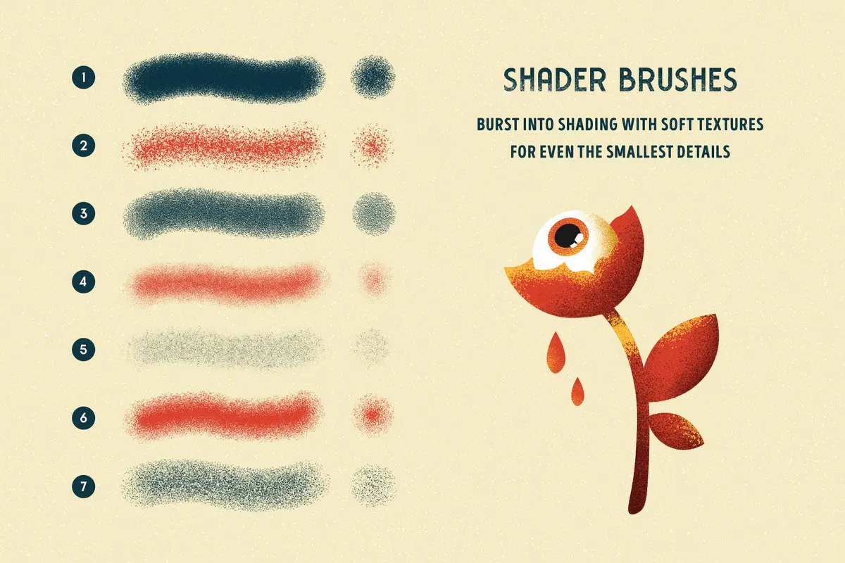 Memento Shader Affinity Designer Brushes