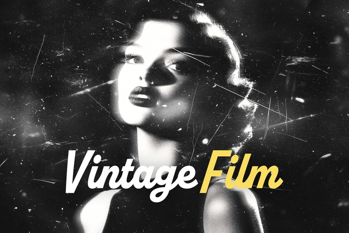 Vintage Film Photo Effect