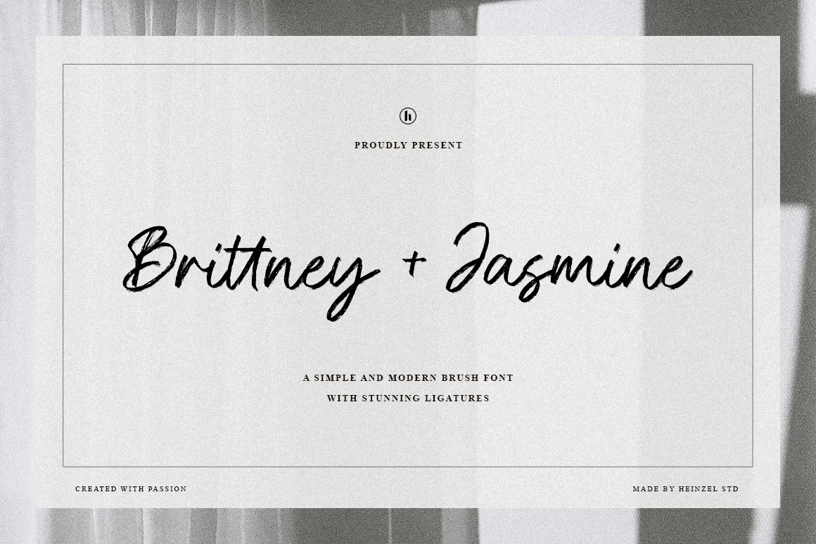 Brittney and Jasmine - Signature Brush Font