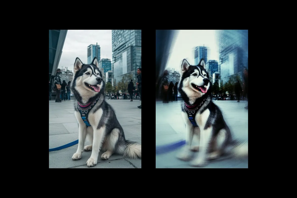 Focus Blur Photo Effect