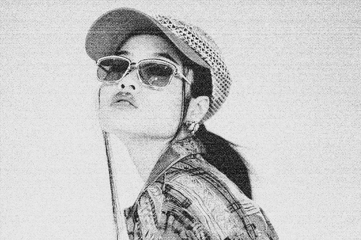 Retro Grainy Printer Effect