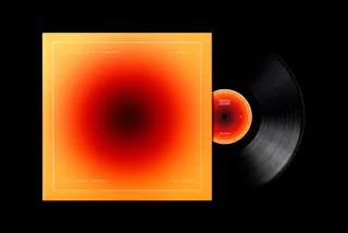 Vinyl Disc Packaging Mockup