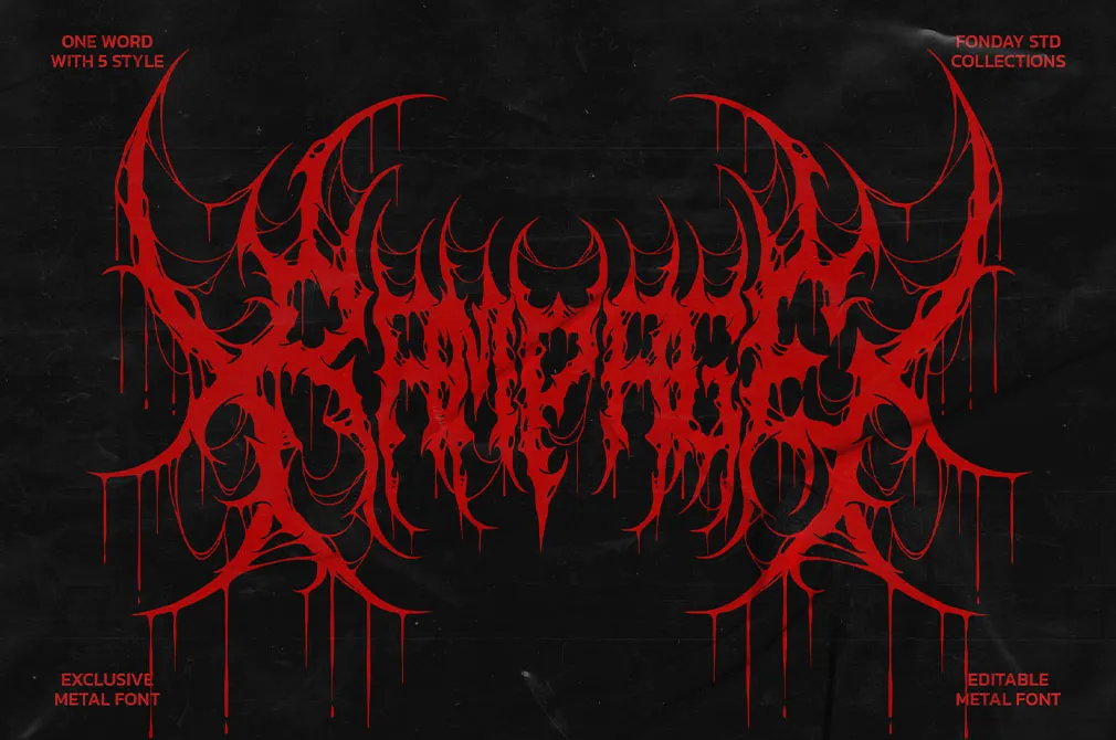 Sorcera Death Metal Font