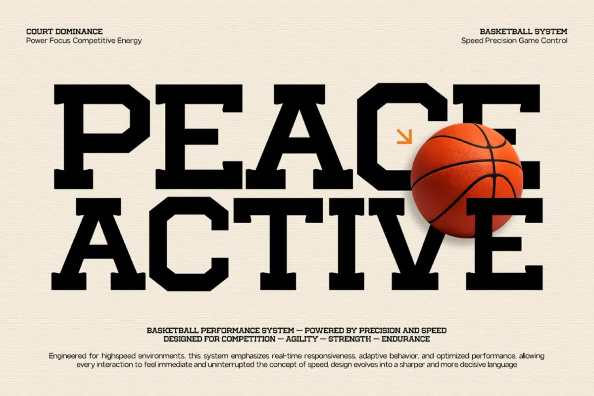 GC Back Ford - Athletic Slab Serif Font