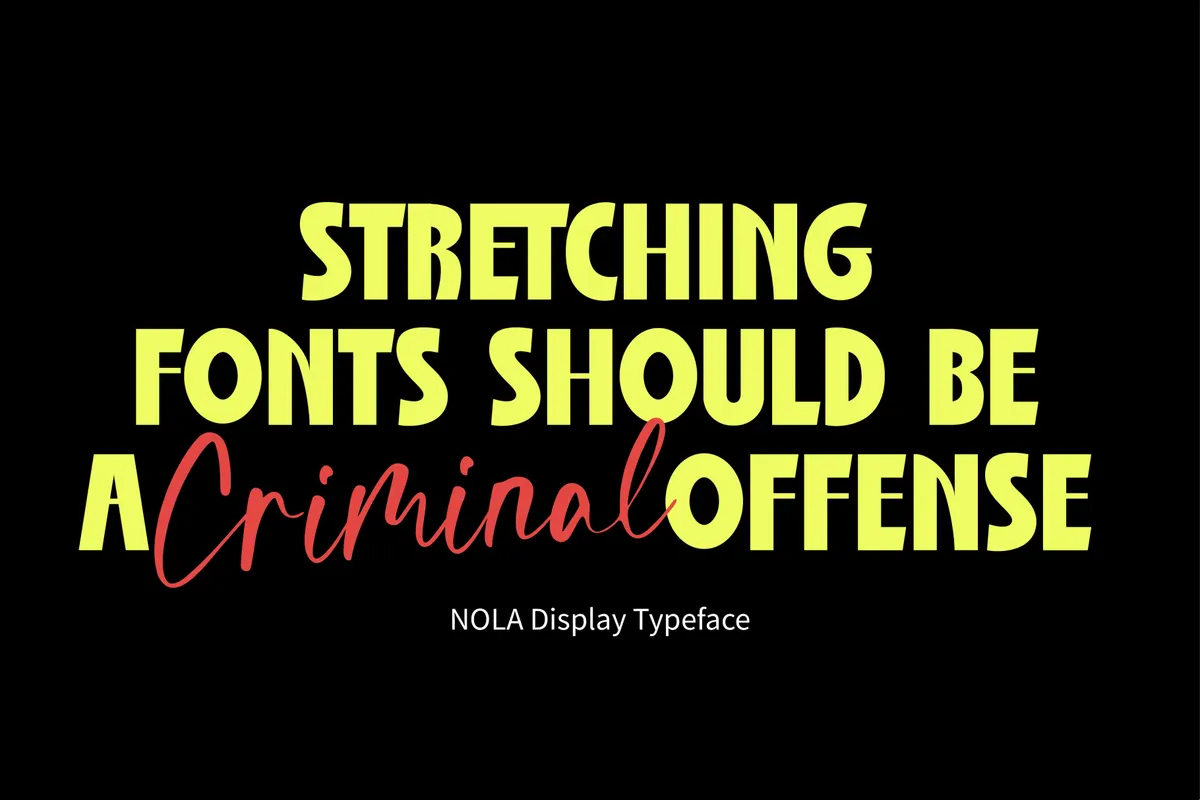 ST Nola Malibu - Script And Display Font Duo