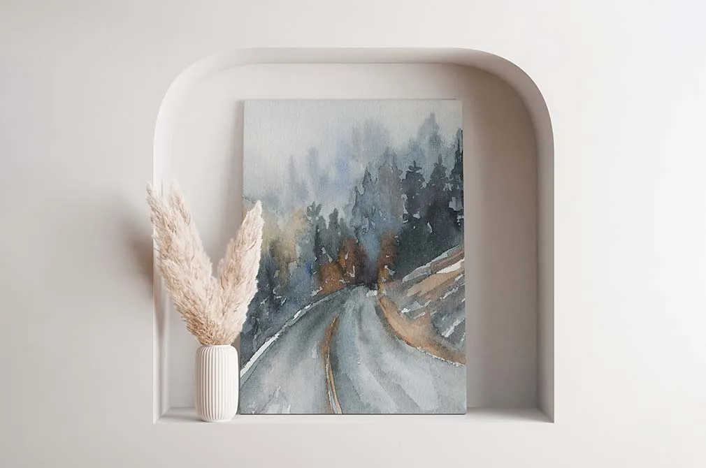Interior Canvas Mockup Set