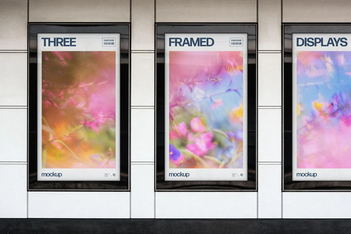 Station Displays Mockup