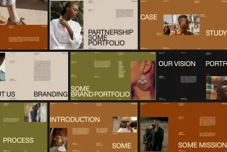 Brand Portfolio PowerPoint Template - Some