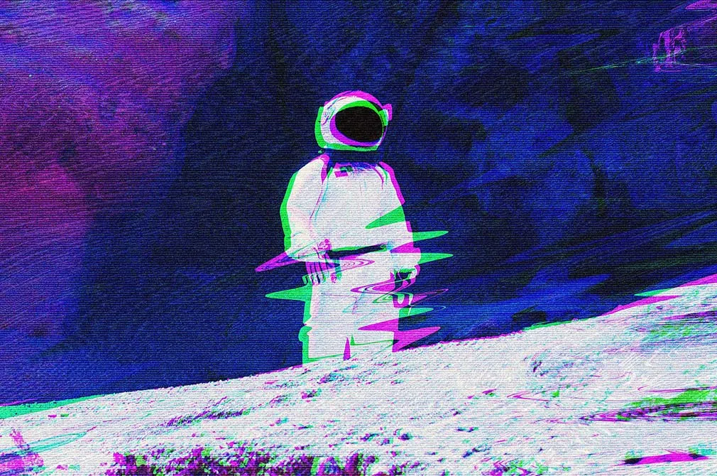 Error Glitch Photo Effect