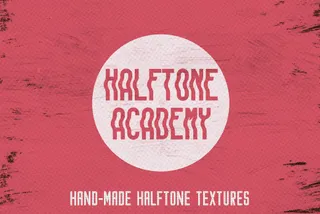 Halftone Textures Set