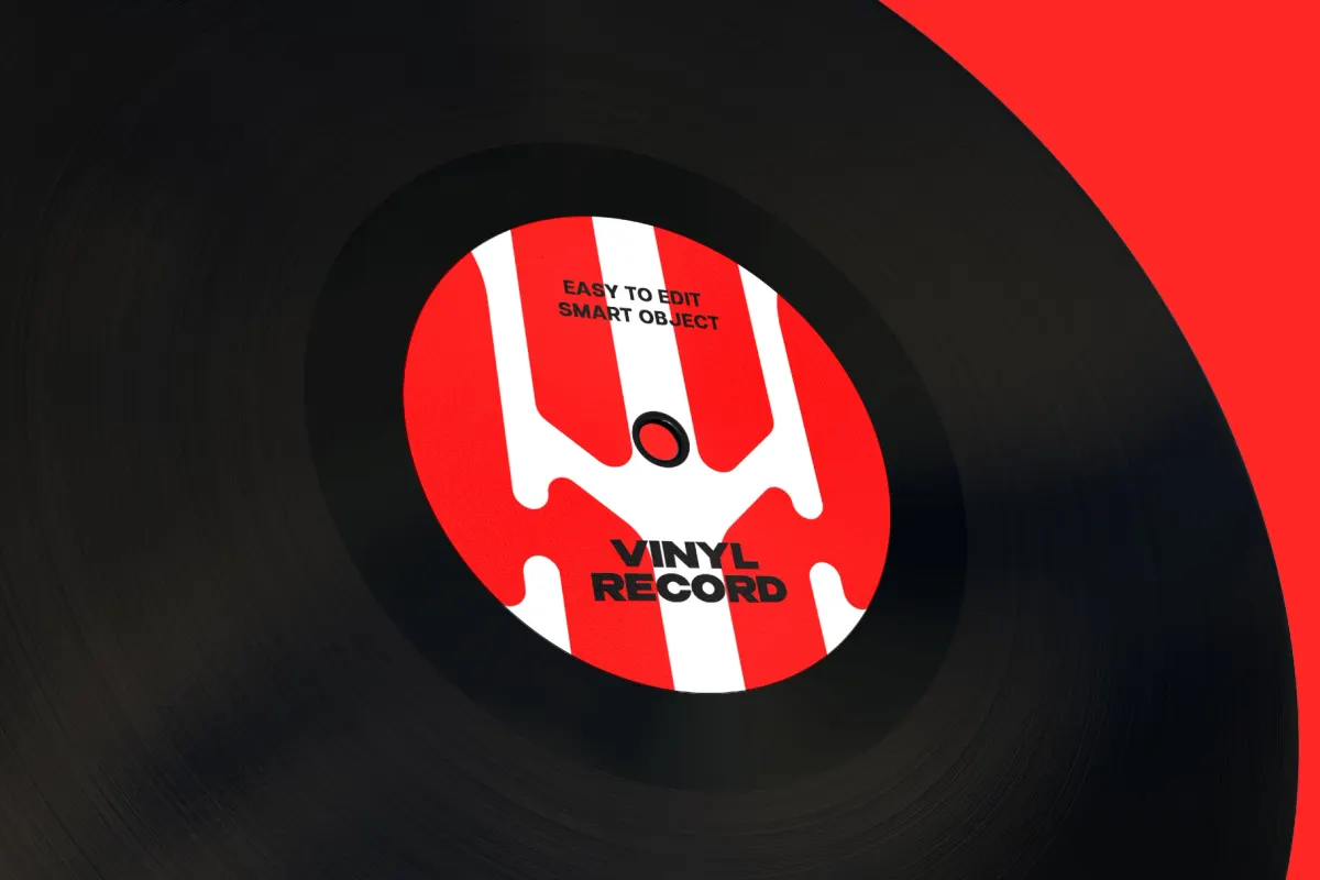 Vinyl Disc Mockups