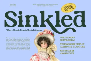 Sinkled - Vintage Serif Display Font