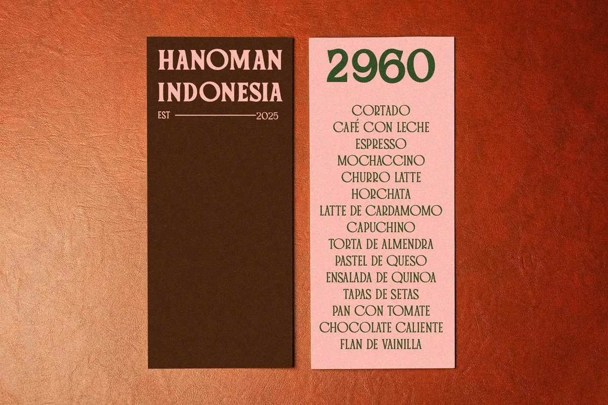Hanoman - Vintage Serif Font Family