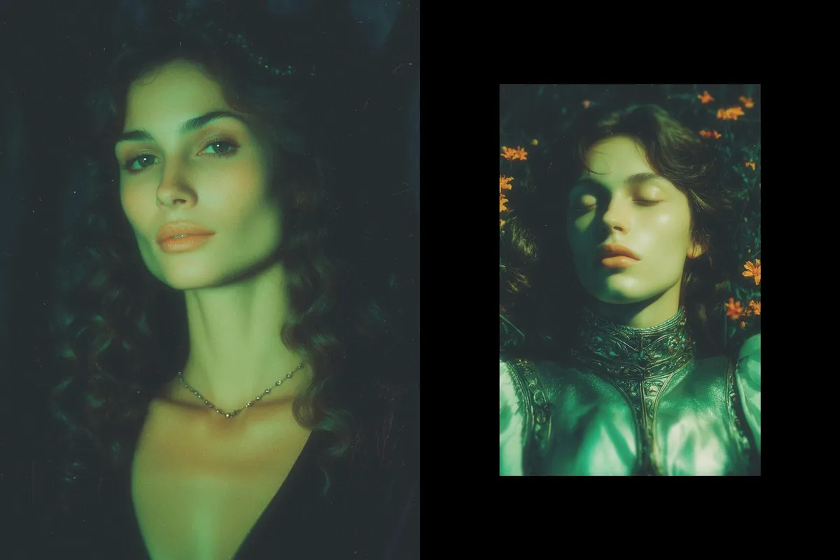 Green Cinematic Photo Effect