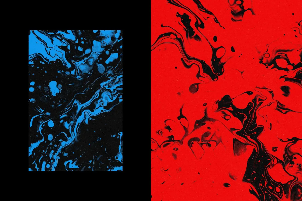 Void Foam Abstract Backgrounds Collection