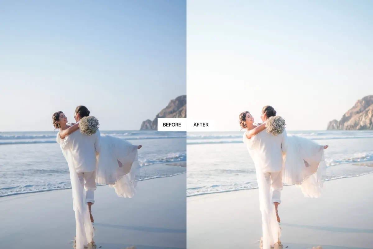 Bright & Airy Wedding Lightroom Presets