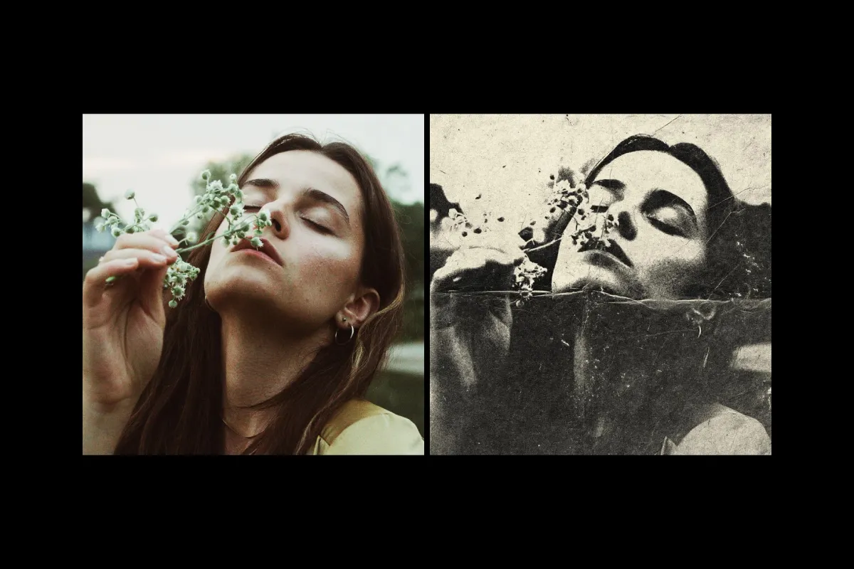 Vintage Grunge Photo Effect